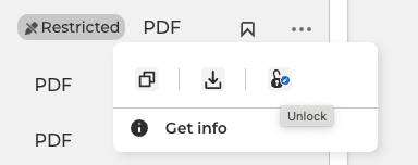 Loch and unlock a file